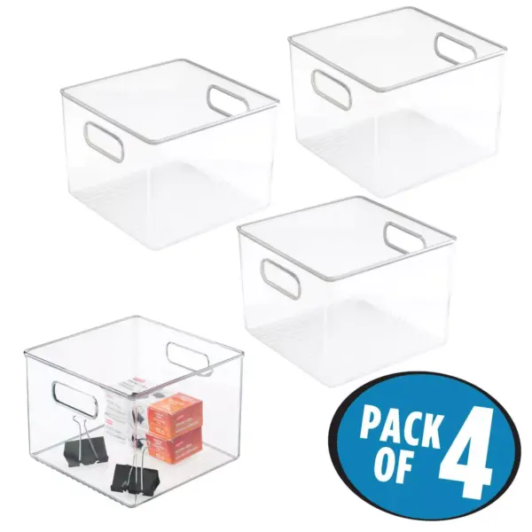 4pk InterDesign 8"X8"X6"  Fridge + Pantry Binz