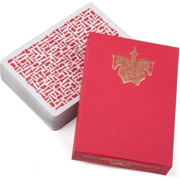 Ellusionist Red Knights Playing Cards Deck