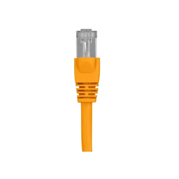 Monoprice Cat6A Ethernet Patch Cable - 25 Feet - Yellow | Network Internet Cord - RJ45, 550Mhz, STP, Pure Bare Copper Wire, 10G, 26AWG