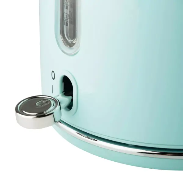 Haden Heritage 1.7L Stainless Steel Electric Kettle - Turquoise