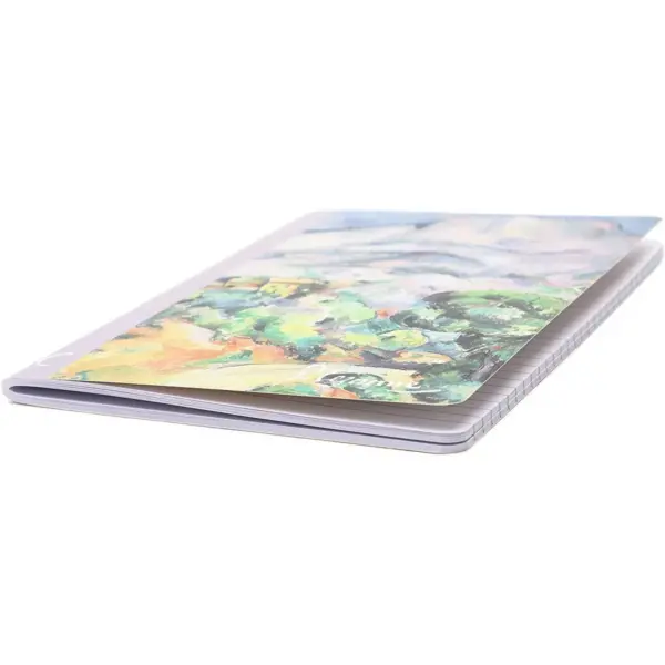 The Gifted Stationary 6-Pack A5 Impressionists Travel Pocket Softcover Journal Lined Notebook, 8.25"x5.5"