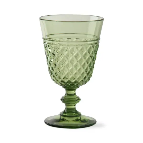 TAG Villa Acrylic Wine Glass Citron Green Acrylic Drinkware Bpa Free For Drinks And Cocktails