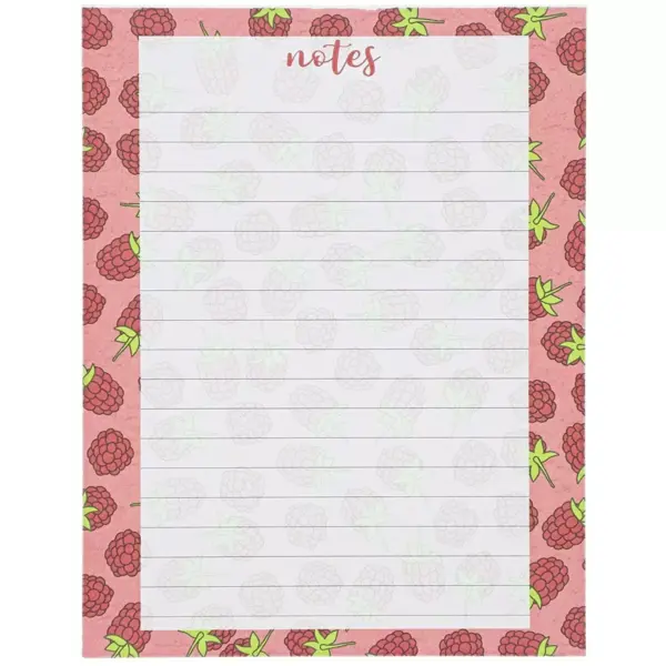 4 Pack Fruit Prints Design Notepads Notebooks Memo Pad Books Lined Paper for Kids Party Favors, 4.25 x 5.5 inches