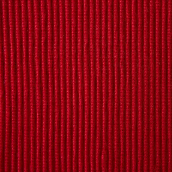 Set of 6 Ribbed Placemat Red - Design Imports