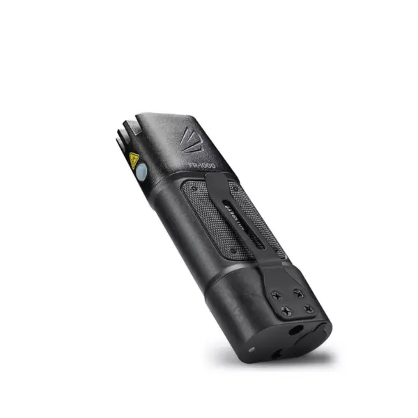 FLATEYE FR-1000 LED Rechargeable Flashlight - Black