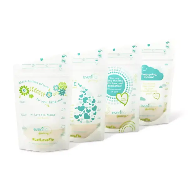 Evenflo Advanced Breast Milk Storage Bags 5oz, 100ct