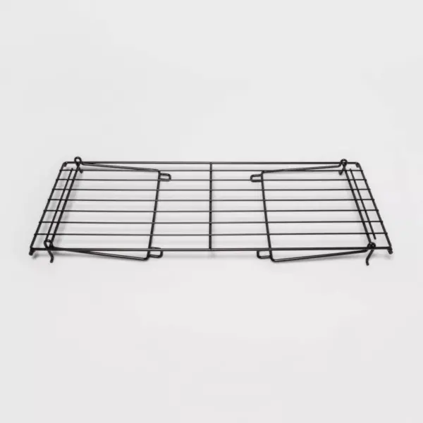 Stackable Single Shoe Rack Black - Room Essentials™