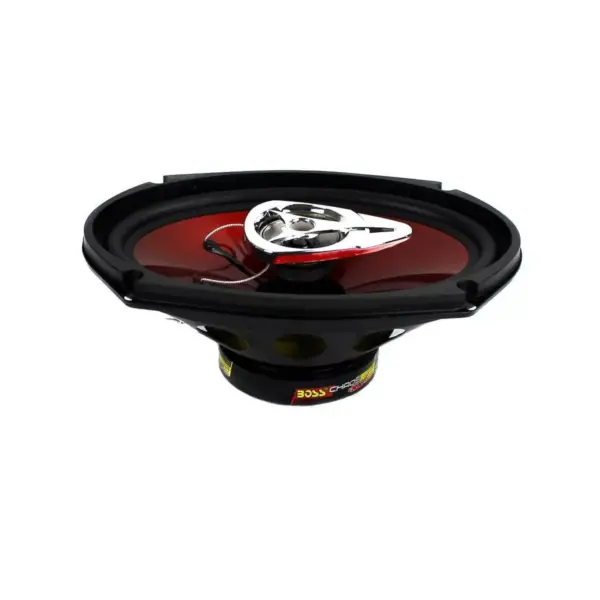 BOSS Chaos CH6920 6x9" 2-Way 350W Car Coaxial Audio Speakers Stereo Red