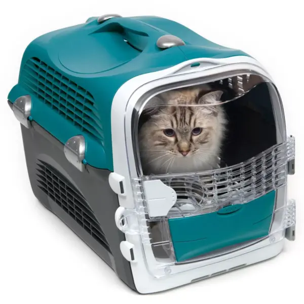 Catit Cabrio Dog and Cat Carrier - Turquoise