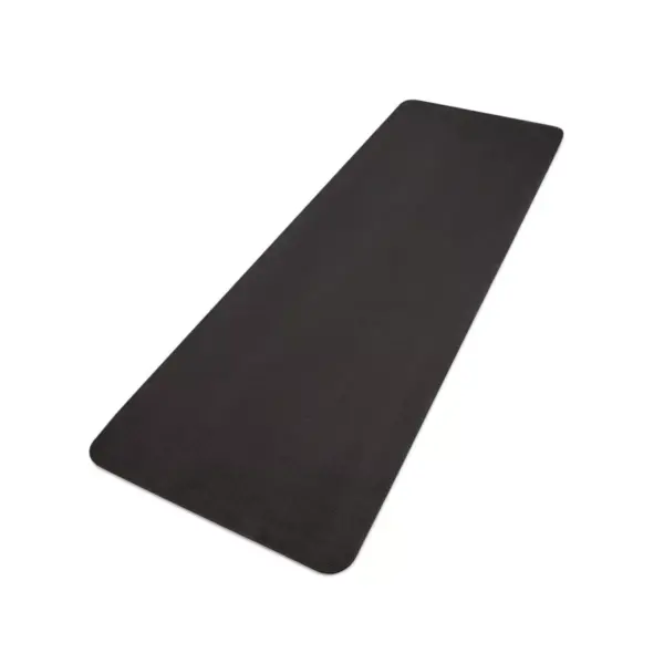 Adidas ADYG-10100BK Universal Exercise Roll Up Slip Resistant Fitness Pilates and Yoga Mat, 8mm Thick, Black