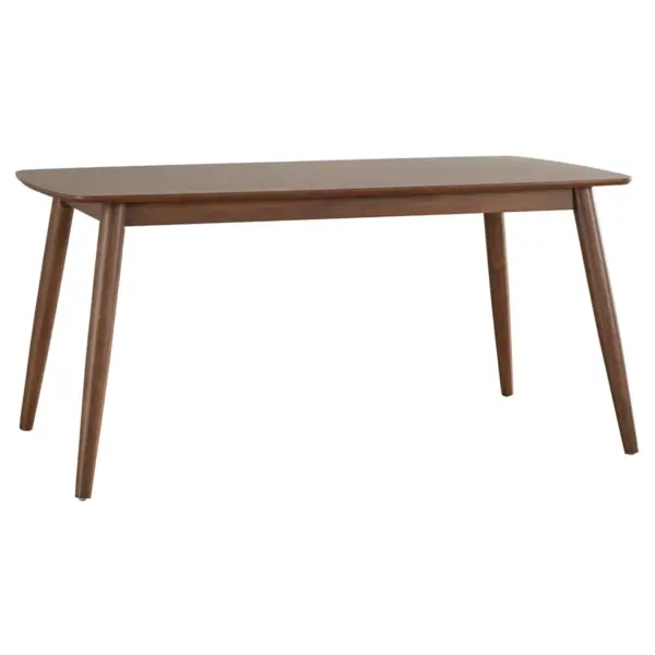 Cortland Danish Modern Dining Table Walnut - Inspire Q