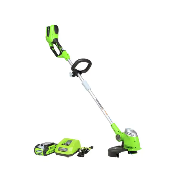 Greenworks 21302 40V GMAX Lithium-Ion 13 in. Straight Shaft String Trimmer