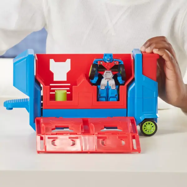 Transformers Rescue Bots Academy Launcher Trailer - Optimus Prime