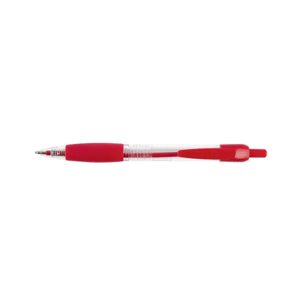 Staples BALLPT RET MEDIUM 1.0MM DZ RED 2498019