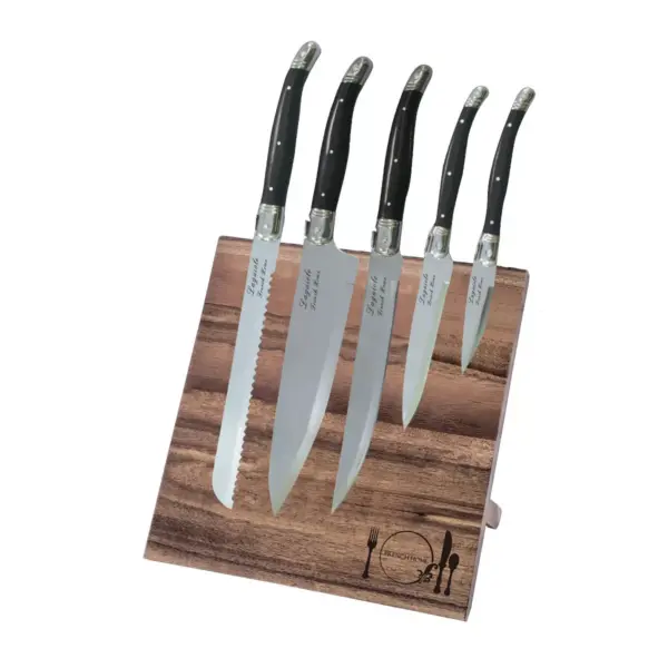 French Home Laguoile 13pc Stainless Steel Ultimate Knife and Fork Silverware Set