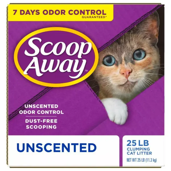 Scoop Away Super Clump Clumping Cat Litter Unscented - 25lb