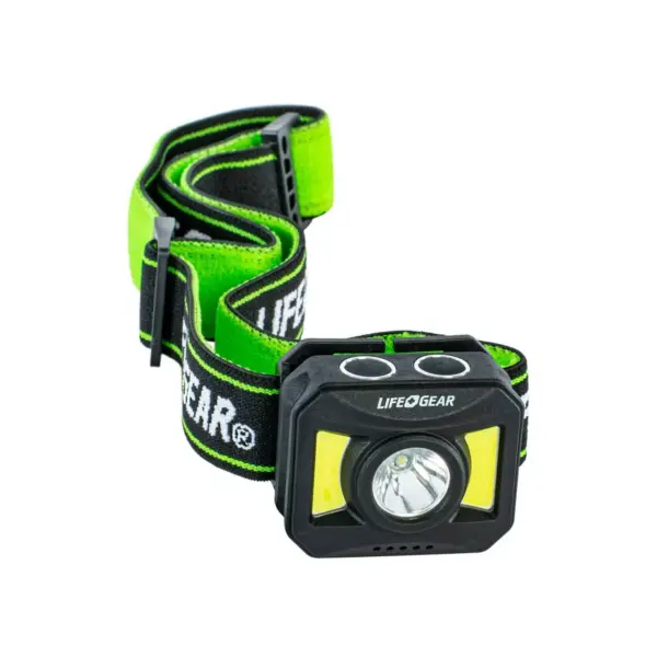 Life Gear Adventure Rechargeable 300 Lumens LED Headlamp