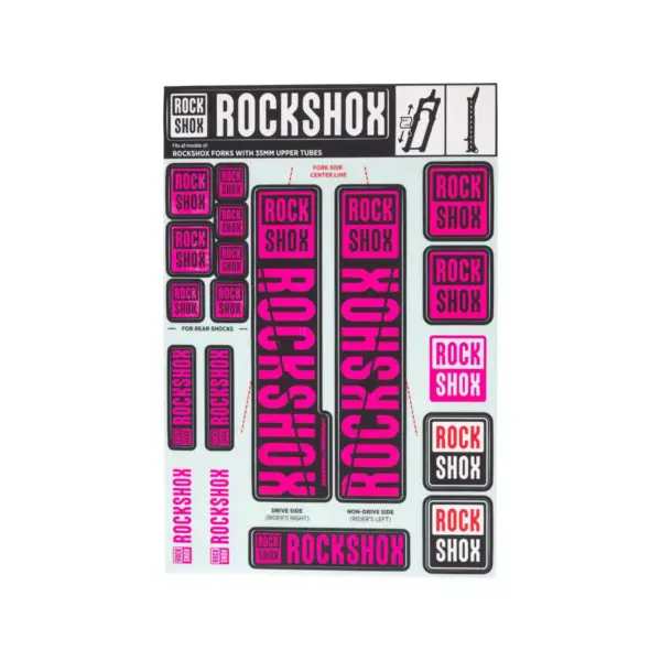 RockShox Decal Kit Sticker/Decal