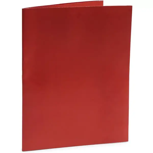 Juvale 24-Pack Red Tri-Fold Cardstock File Pocket Folders Organizers A4 Size 11.5 x 9 in