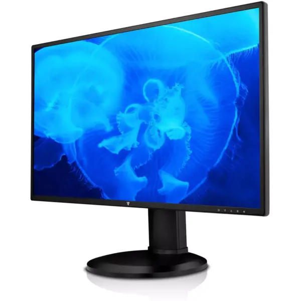 V7 L27HAS2K-2N 27 Inch 2K WQHD 2560 x 1440 6ms 60Hz 16:9  Widescreen LED LCD IPS Monitor - Black