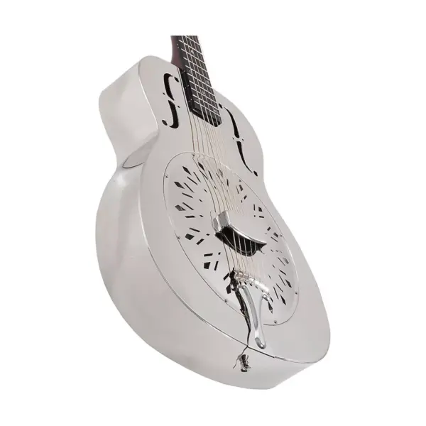 Recording King RM-998-D Metal Body Resonator, Style-0 Nickel-Plated