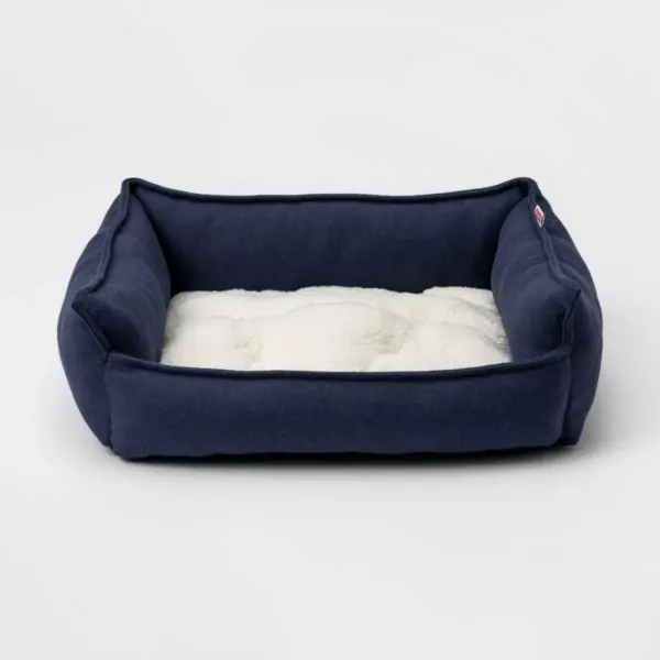 Rectangular Hi Wall Cuddler Dog Bed - S - Boots & Barkley™