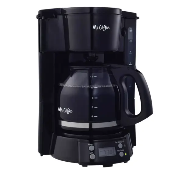 Mr. Coffee 12-Cup Programmable Coffee Maker - Black