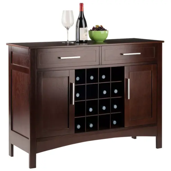 Gordon Buffet Cabinet/Sideboard Cappuccino - Winsome