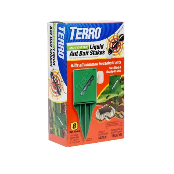 Terro 8pk Outdoor Liquid Ant Bait Stakes