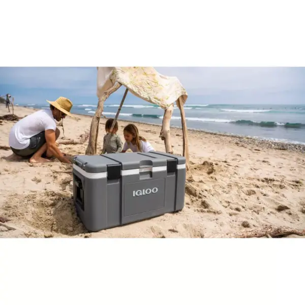 Igloo Mission Hard Sided 50qt Portable Cooler - Space Gray