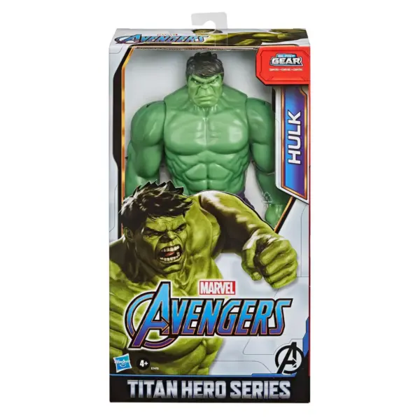 Marvel Avengers Titan Hero Series Blast Gear Deluxe Hulk Action Figure