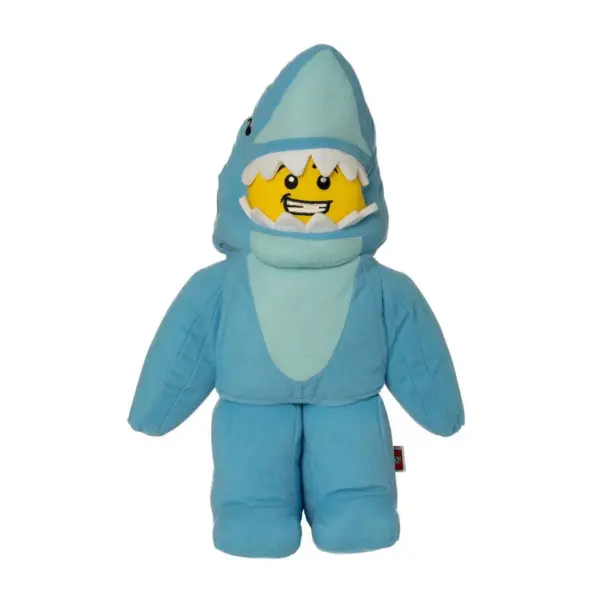 The Manhattan Toy Company LEGO Minifigure Shark Suit Guy Plush Character