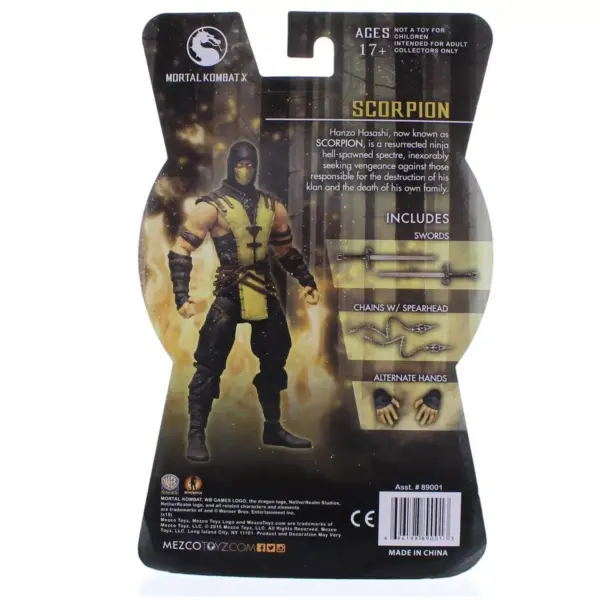 Mezco Toyz Mortal Kombat 6" Action Figure Scorpion