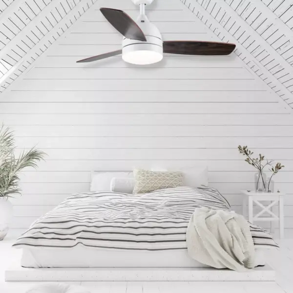 42" LED 3-Blade Monroe Integrated Ceiling Fan - River of Goods