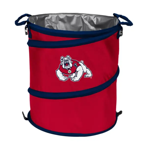 NCAA Fresno State Bulldogs Collapsible 3 in 1 Cooler - 0.75qt