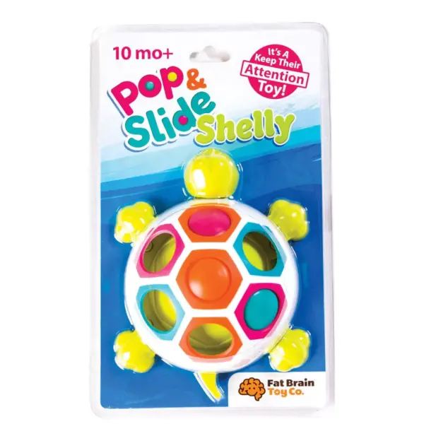 Fat Brain Pop N Slide Shelly Toy