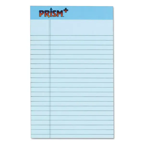 Tops Prism Plus Colored Legal Pads 5 x 8 Blue 50 Sheets Dozen 63020