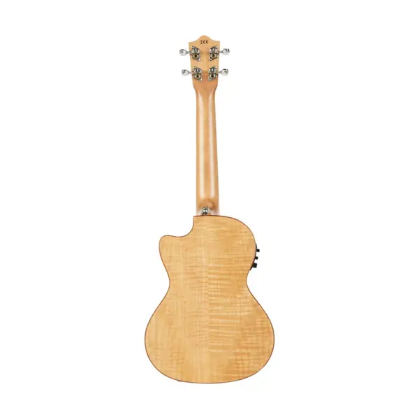 Lanikai FM-CET Flame Maple Tenor with Kula Preamp Acoustic-Electric Ukulele Satin Finish