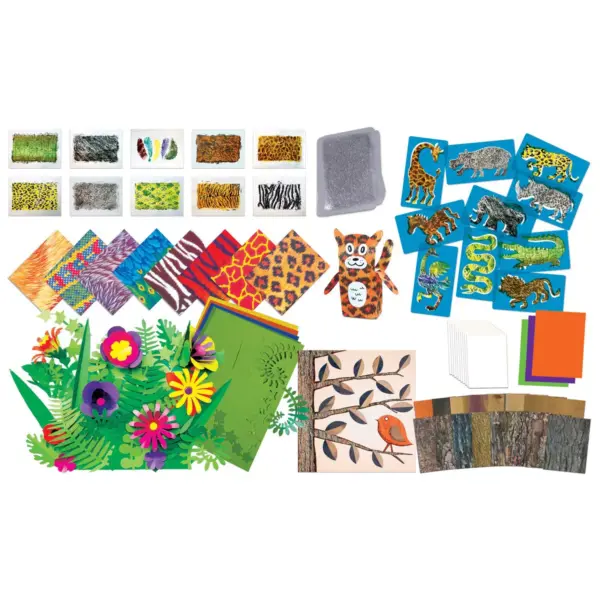 Kaplan Early Learning Company My Trip to the Zoo - Creative Open Ended Arts Kit