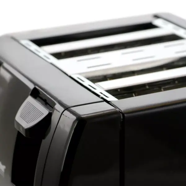 Better Chef 4 Slice Dual-Control Black Toaster