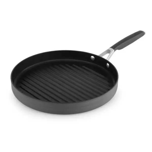 Select by Calphalon 12" Hard-Anodized Non-Stick Round Grill