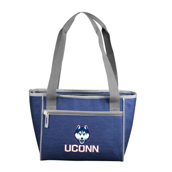 NCAA UConn Huskies Crosshatch 16 Can Cooler Tote - 21.3qt