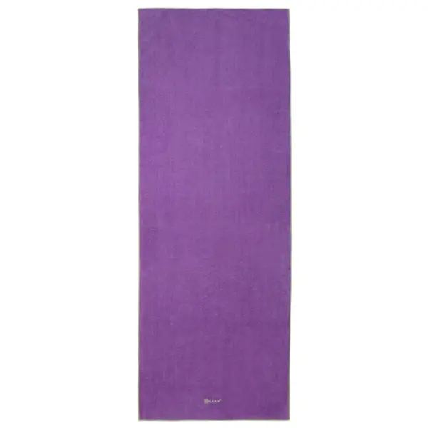 Gaiam Stay Put Yoga Towel in Purple