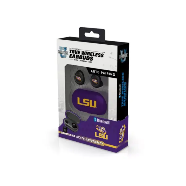 NCAA LSU Tigers True Wireless Earbuds