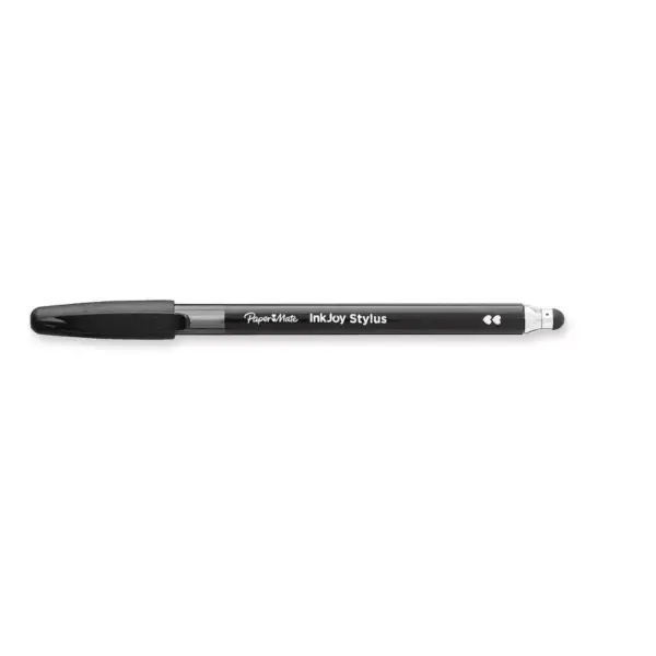 Paper Mate InkJoy 100 Stick Stylus Ballpoint Pens 1mm Black Dozen 1951348