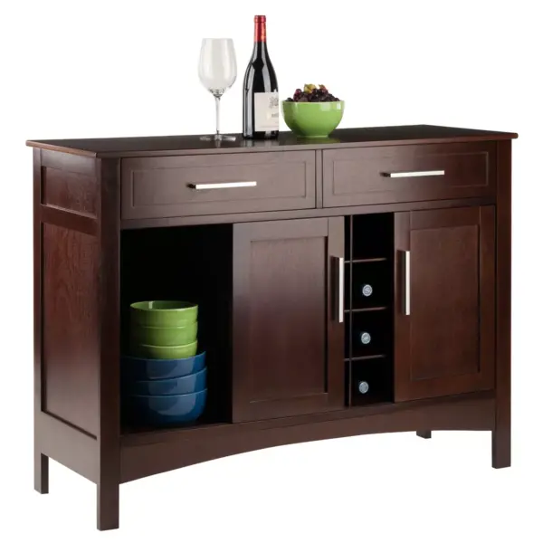 Gordon Buffet Cabinet/Sideboard Cappuccino - Winsome