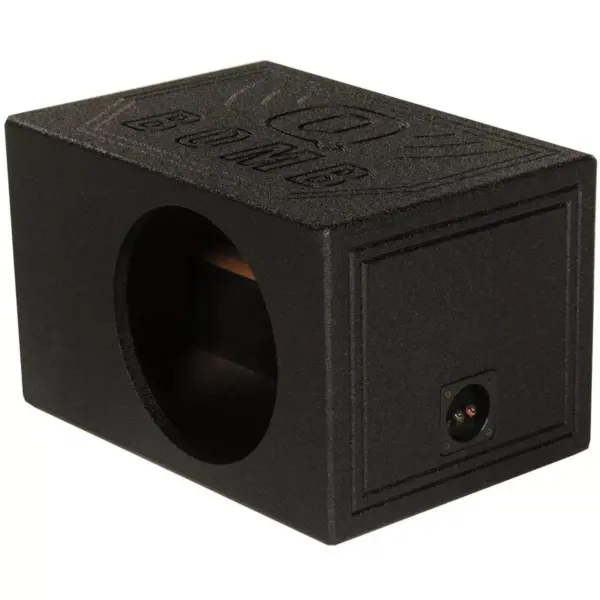 QPower QBOMB10VL Single 10" Vented Ported Car Subwoofer Sub Box Enclosure QBOMB