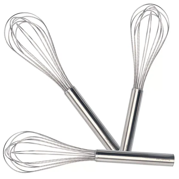 BergHOFF Studio 3 Pc 18/10 Stainless Steel Whisk Set