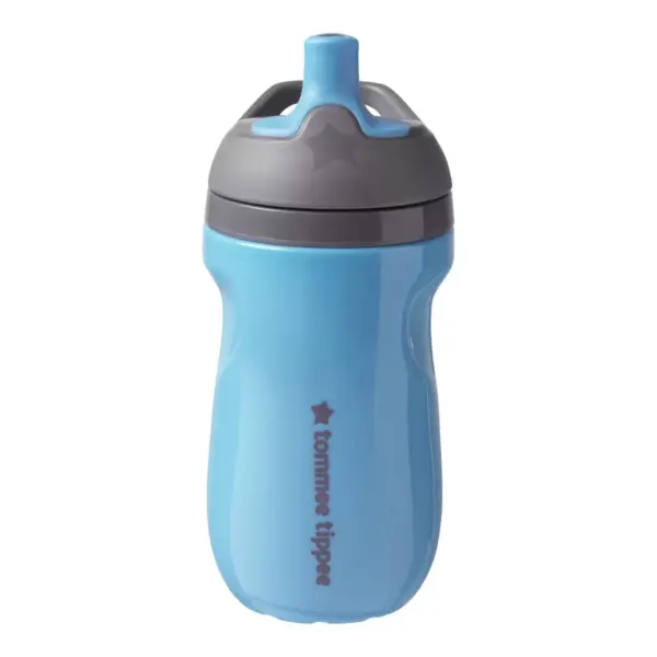 Tommee Tippee Insulated 2pk Sportee Toddler Water Bottle with Handle 12+ Months - 9oz