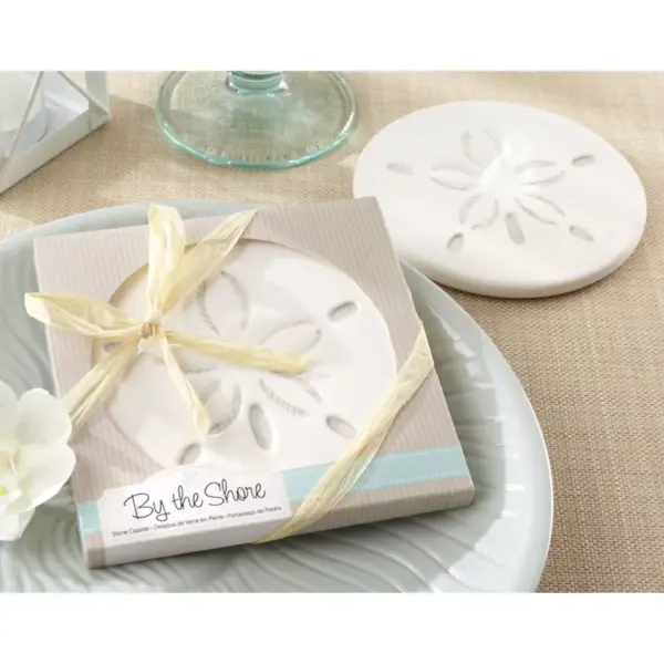 12ct "By the Shore" Sand Dollar Coaster